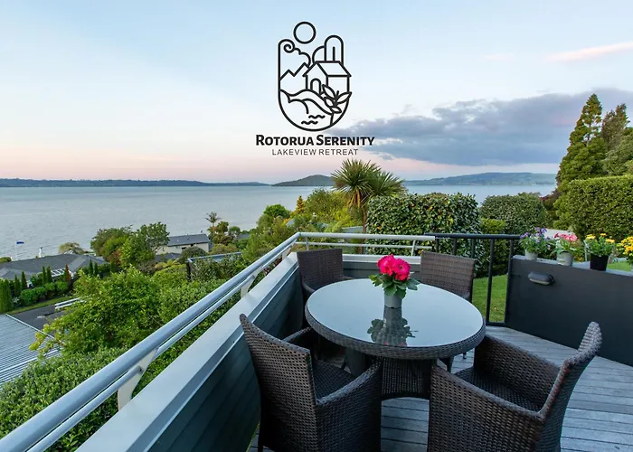 Сasa de vacaciones Serenity Lakeview Retreat Rotorua